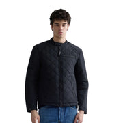 Replay Lightweight Quilted Black Jacket