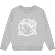 Billionaire Boys Club Kids Astro Heather Grey Crewneck Sweatshirt