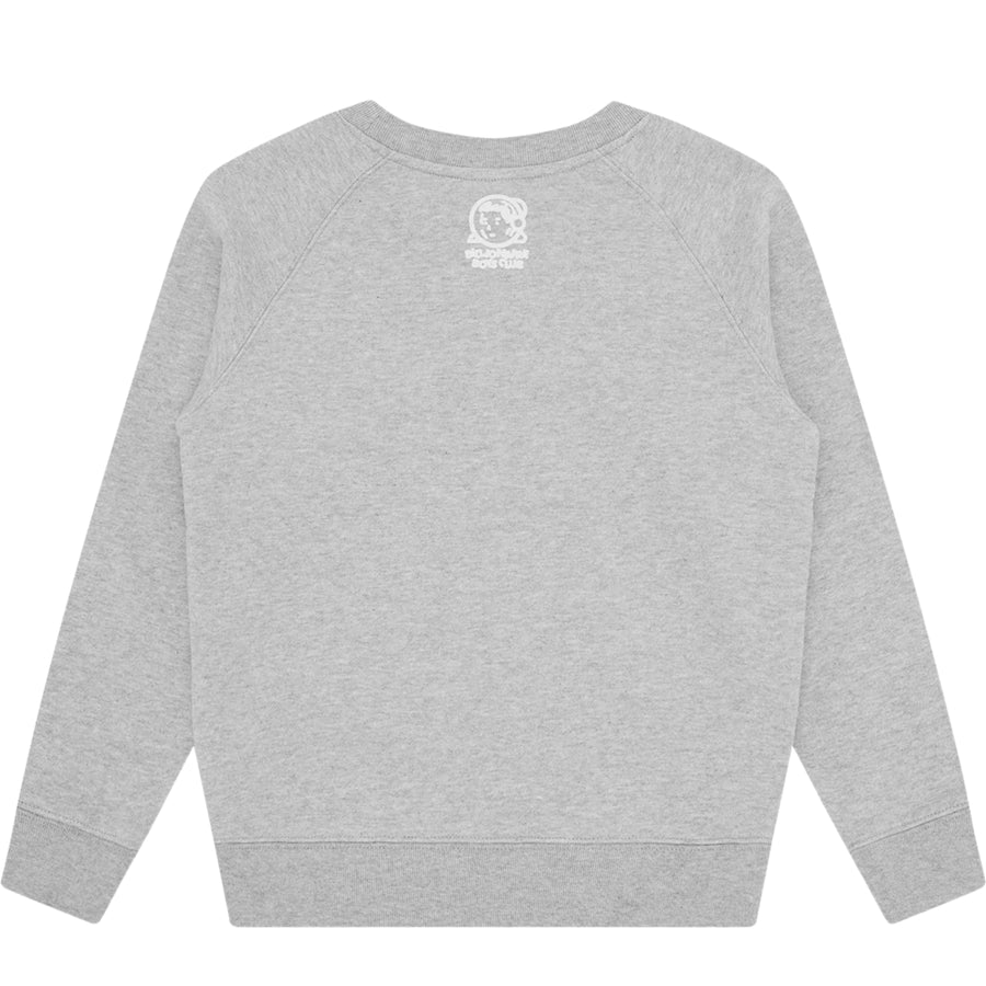 Billionaire Boys Club Kids Astro Heather Grey Crewneck Sweatshirt