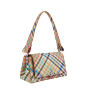 Vivienne Westwood Heather Plaid Hazel Medium Handbag