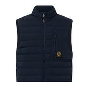 Belstaff Lightweight Stretch Down Dark Navy Chassis Gilet
