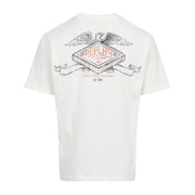 Replay Cotton Jersey Cream T-Shirt