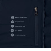 Belstaff Lightweight Stretch Down Dark Navy Chassis Gilet