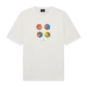 Paul Smith Casual Fit Dice White T-Shirt