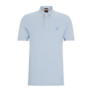 BOSS Passertip Slim Fit Light Blue Polo Shirt