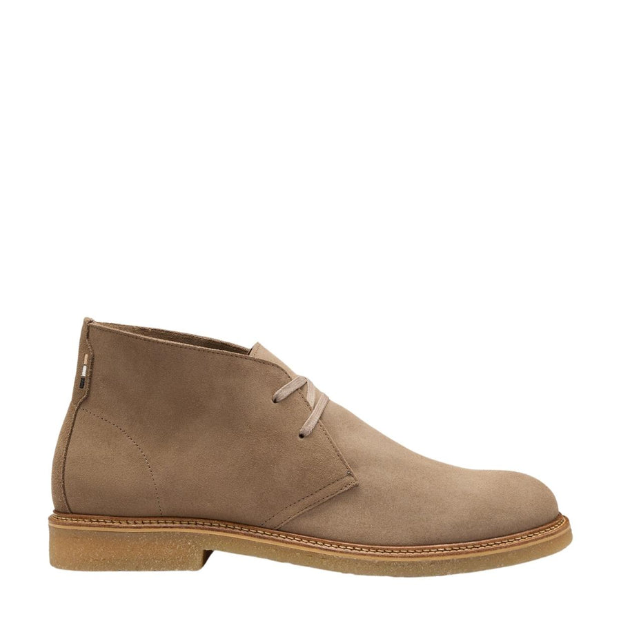 BOSS Kope Medium Beige Suede Desert Boots