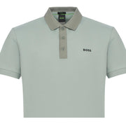 BOSS Paule Rib Light Green Polo Shirt