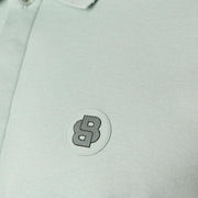 BOSS Paddy TL Double B Logo Patch Light Green Polo Shirt
