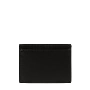 Vivienne Westwood Black Smooth PU Flat Card Holder