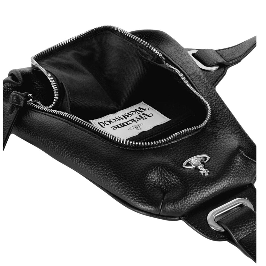Vivienne Westwood Orb Black Sling Bag