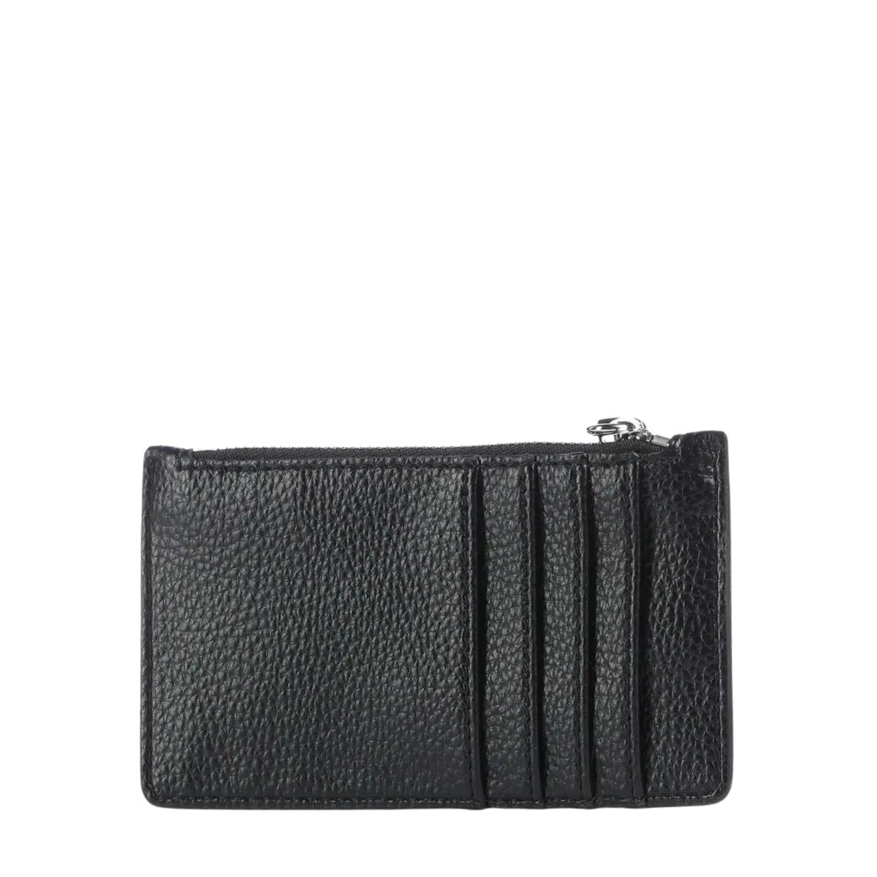 Vivienne Westwood Grain Slim Black Card Holder