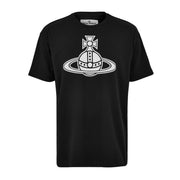 Vivienne Westwood Paris Orb Logo Black T-Shirt