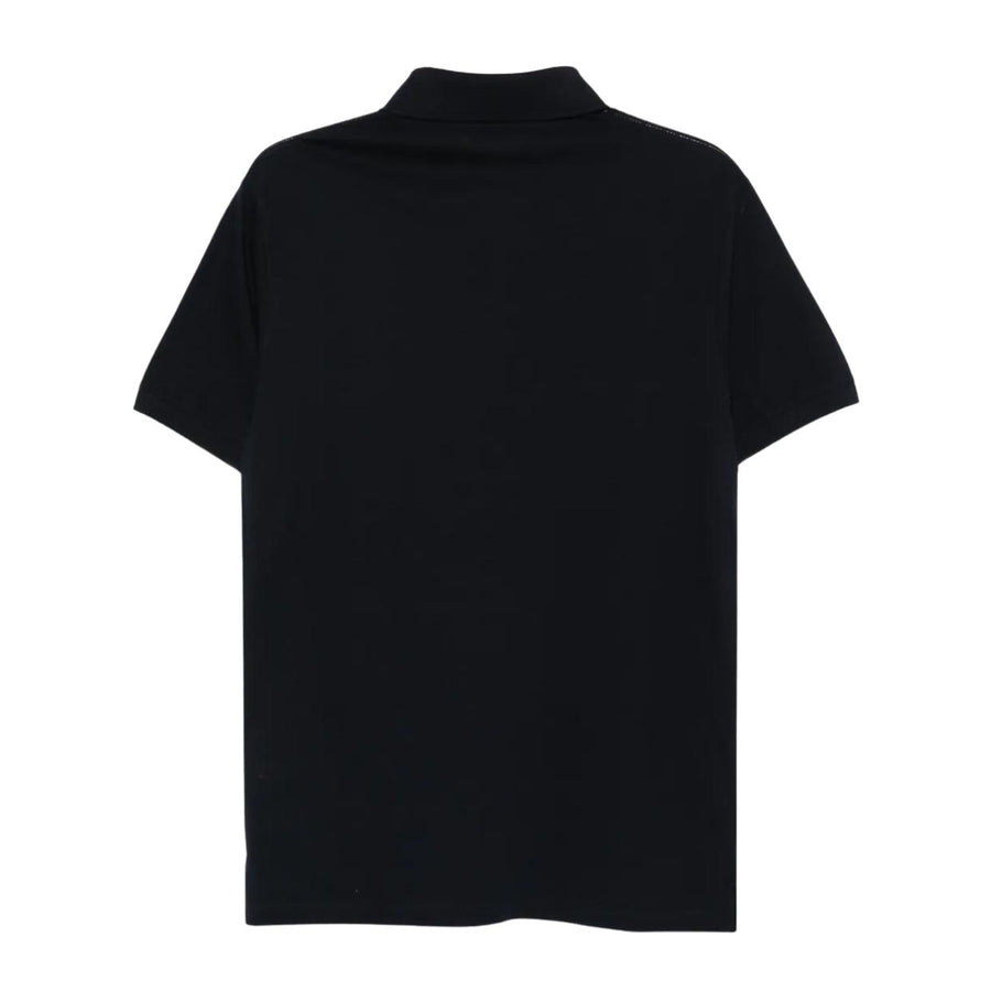 Emporio Armani Embroidered Eagle Navy Polo Shirt