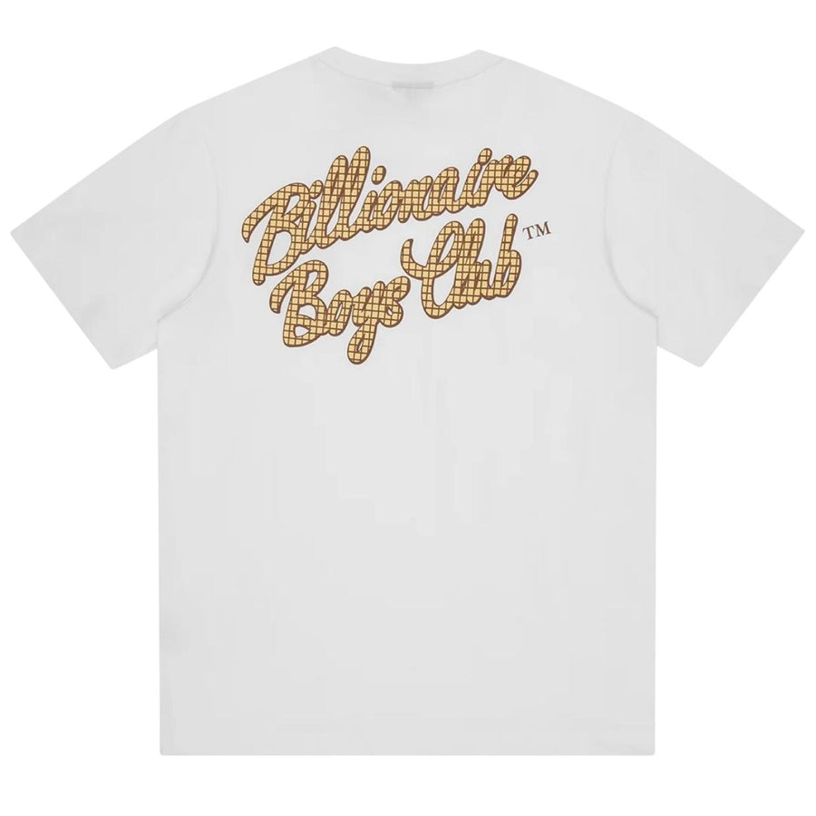 Billionaire Boys Club Script Logo White T-Shirt