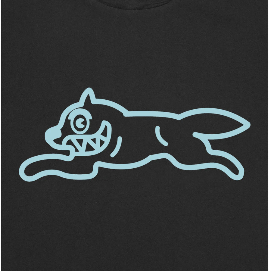 ICECREAM Running Dog Black T-Shirt
