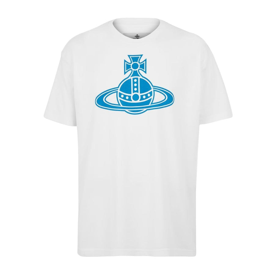 Vivienne Westwood Paris Orb Logo White T-Shirt