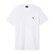 Paul Smith Zebra Logo White Cotton T-Shirt