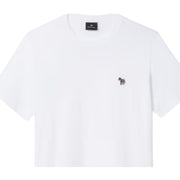 Paul Smith Zebra Logo White Cotton T-Shirt