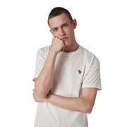 Paul Smith Zebra Logo White Cotton T-Shirt