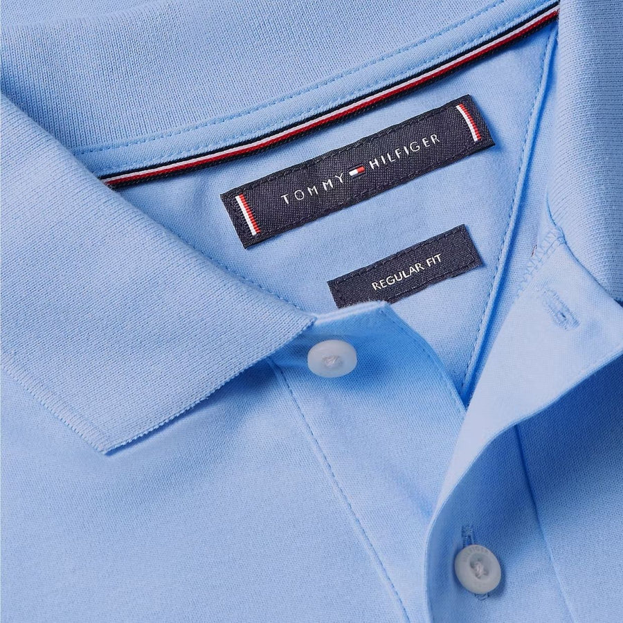 Tommy Hilfiger Liquid Cotton Vessel Blue Polo Shirt