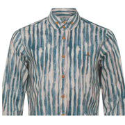 Vivienne Westwood 2 Button Krall Painted Stripes Shirt