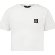 Belstaff Phoenix Logo Patch White T-Shirt