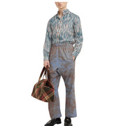 Vivienne Westwood 2 Button Krall Painted Stripes Shirt