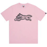 ICECREAM Half Tone Running Dog Pink T-Shirt