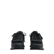 Mallet London Boundary Black Ripple Leather Trainers