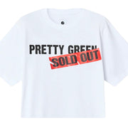 Pretty Green Sold Out Logo White T-Shirt