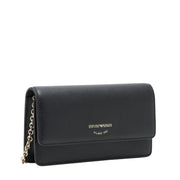 Emporio Armani Mini Tumbled Leather Crossbody Bag