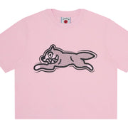ICECREAM Half Tone Running Dog Pink T-Shirt