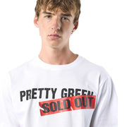 Pretty Green Sold Out Logo White T-Shirt
