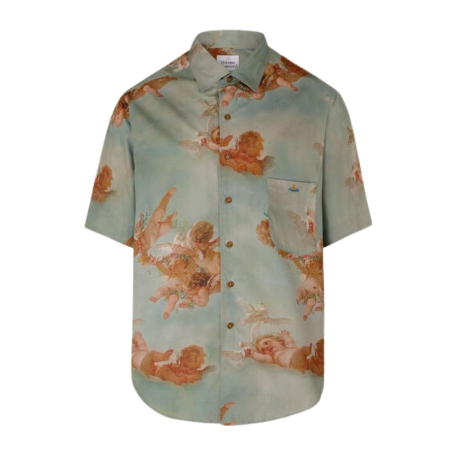 Vivienne Westwood Primavera Cherubs Bowling Shirt