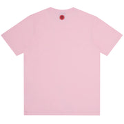 ICECREAM Half Tone Running Dog Pink T-Shirt