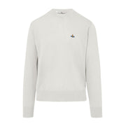 Vivienne Westwood Alex Grey Melange Merino Wool Sweater