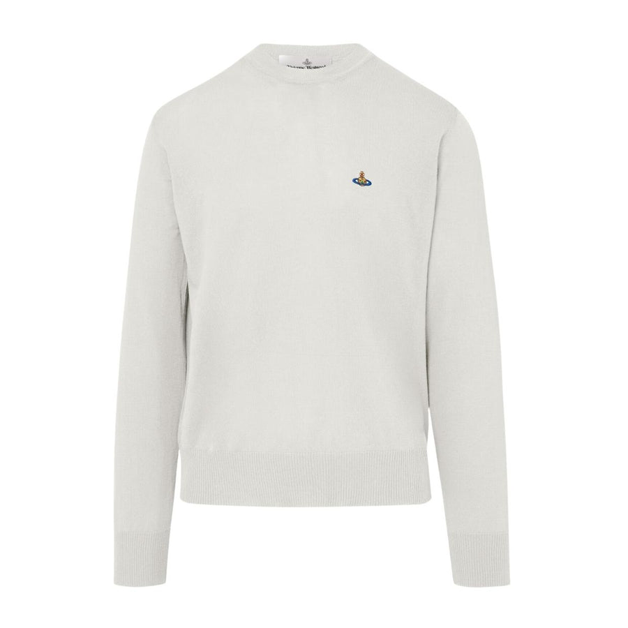 Vivienne Westwood Alex Grey Melange Merino Wool Sweater
