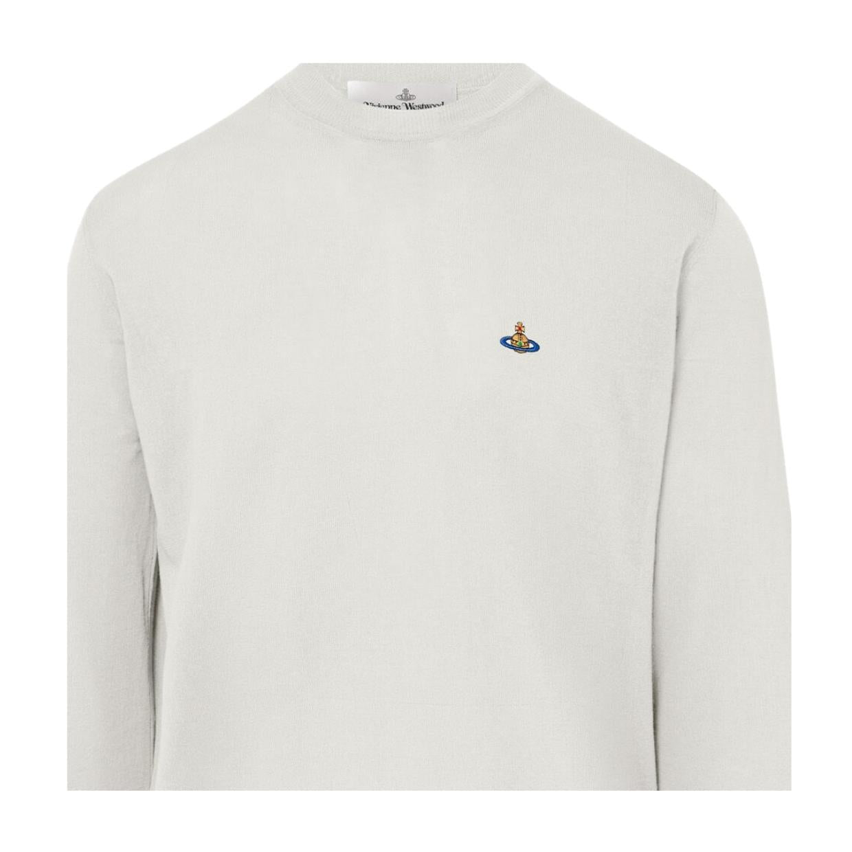 Vivienne Westwood Alex Grey Melange Merino Wool Sweater