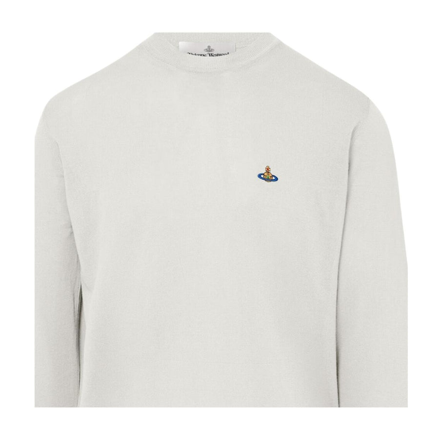 Vivienne Westwood Alex Grey Melange Merino Wool Sweater