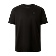 Belstaff Mercerised Cotton Steel Black T-Shirt