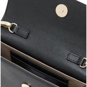 Emporio Armani Mini Tumbled Leather Crossbody Bag