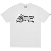 ICECREAM Half Tone Running Dog White T-Shirt