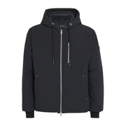 Moose Knuckles Northdale Black Hooded Jacket