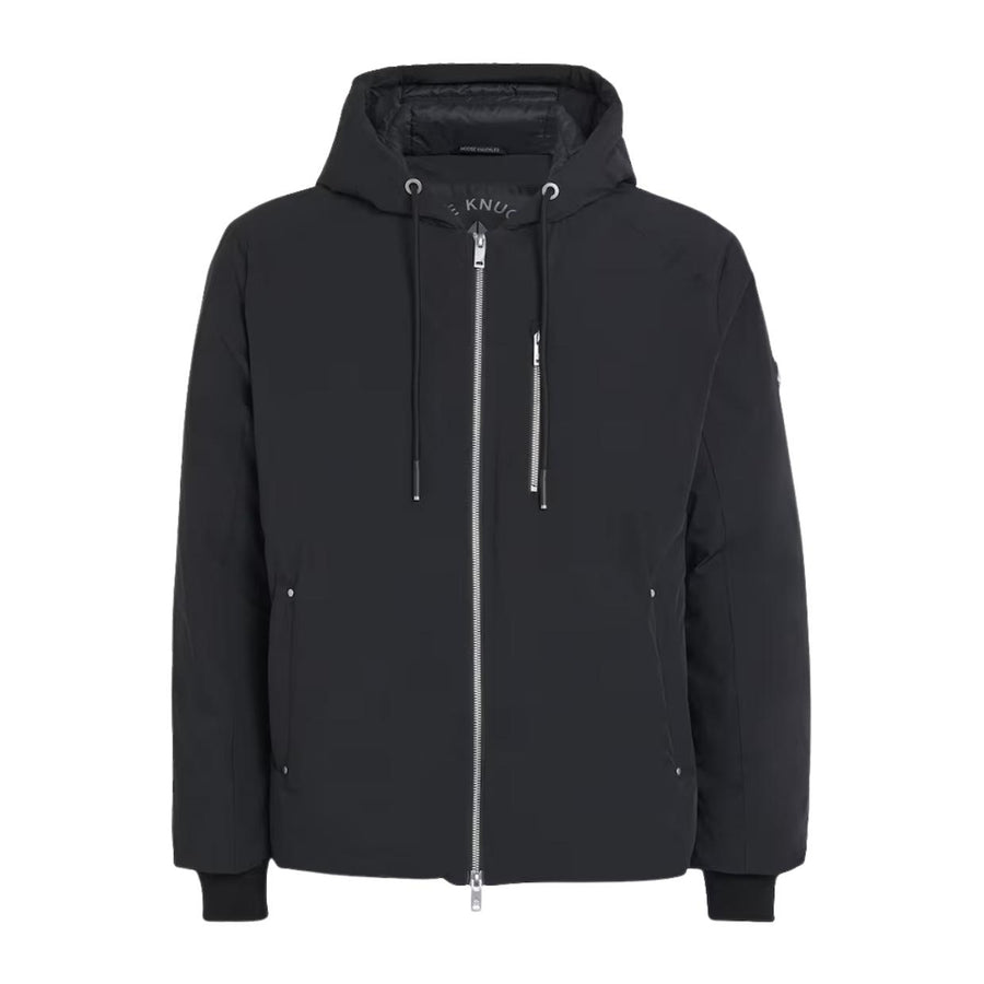 Moose Knuckles Northdale Black Hooded Jacket