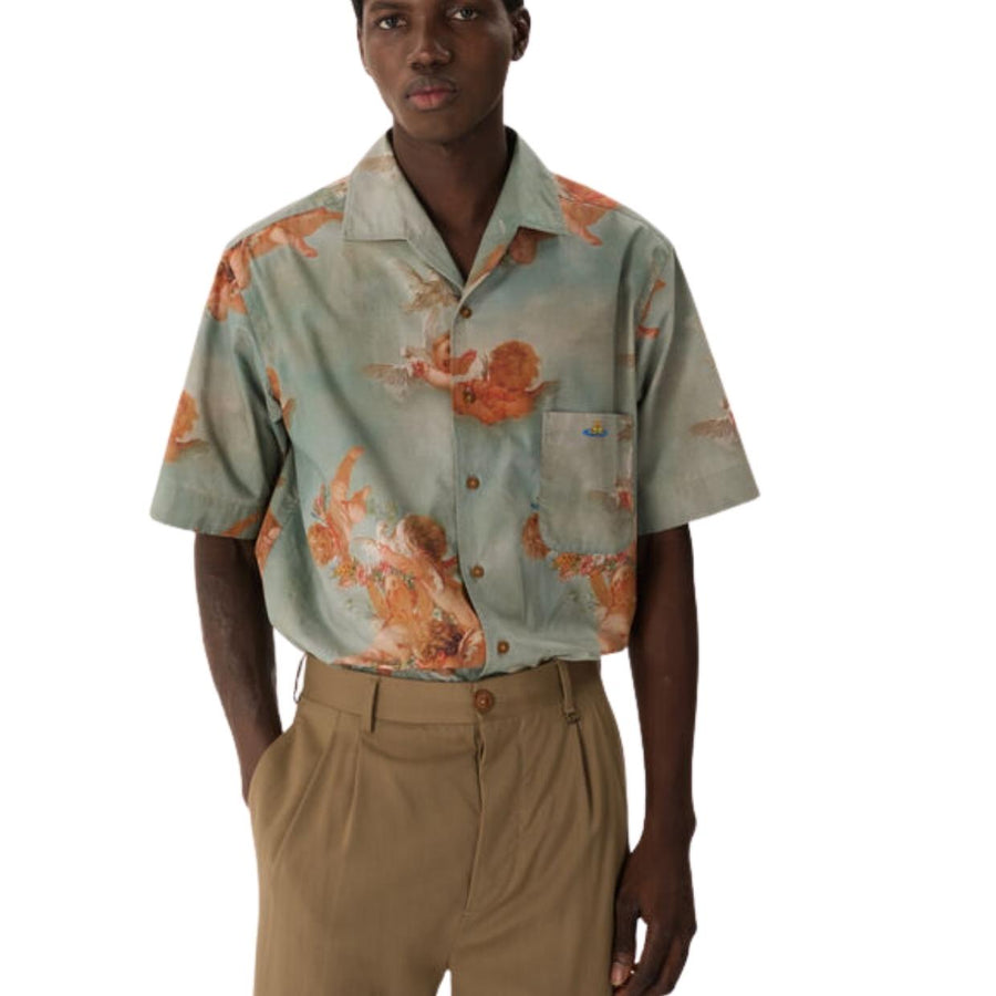 Vivienne Westwood Primavera Cherubs Bowling Shirt