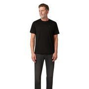 Belstaff Mercerised Cotton Steel Black T-Shirt