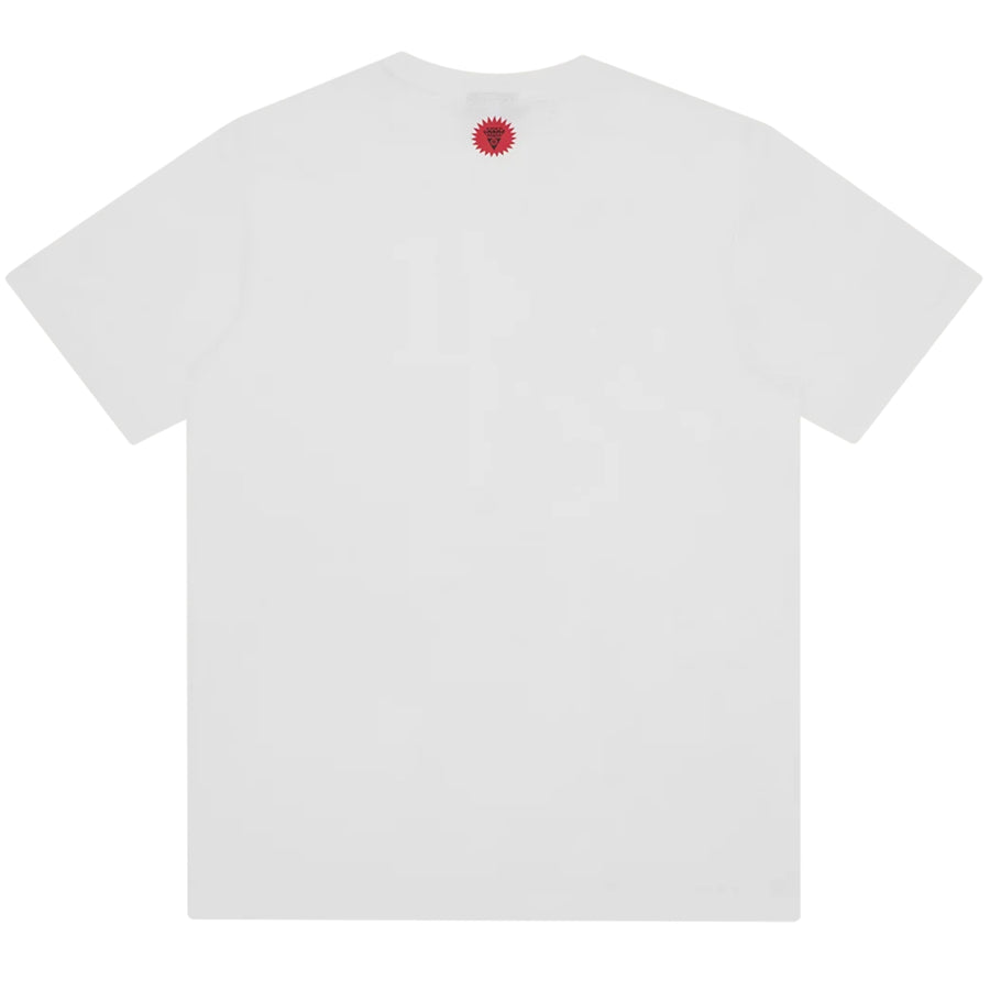 ICECREAM Half Tone Running Dog White T-Shirt