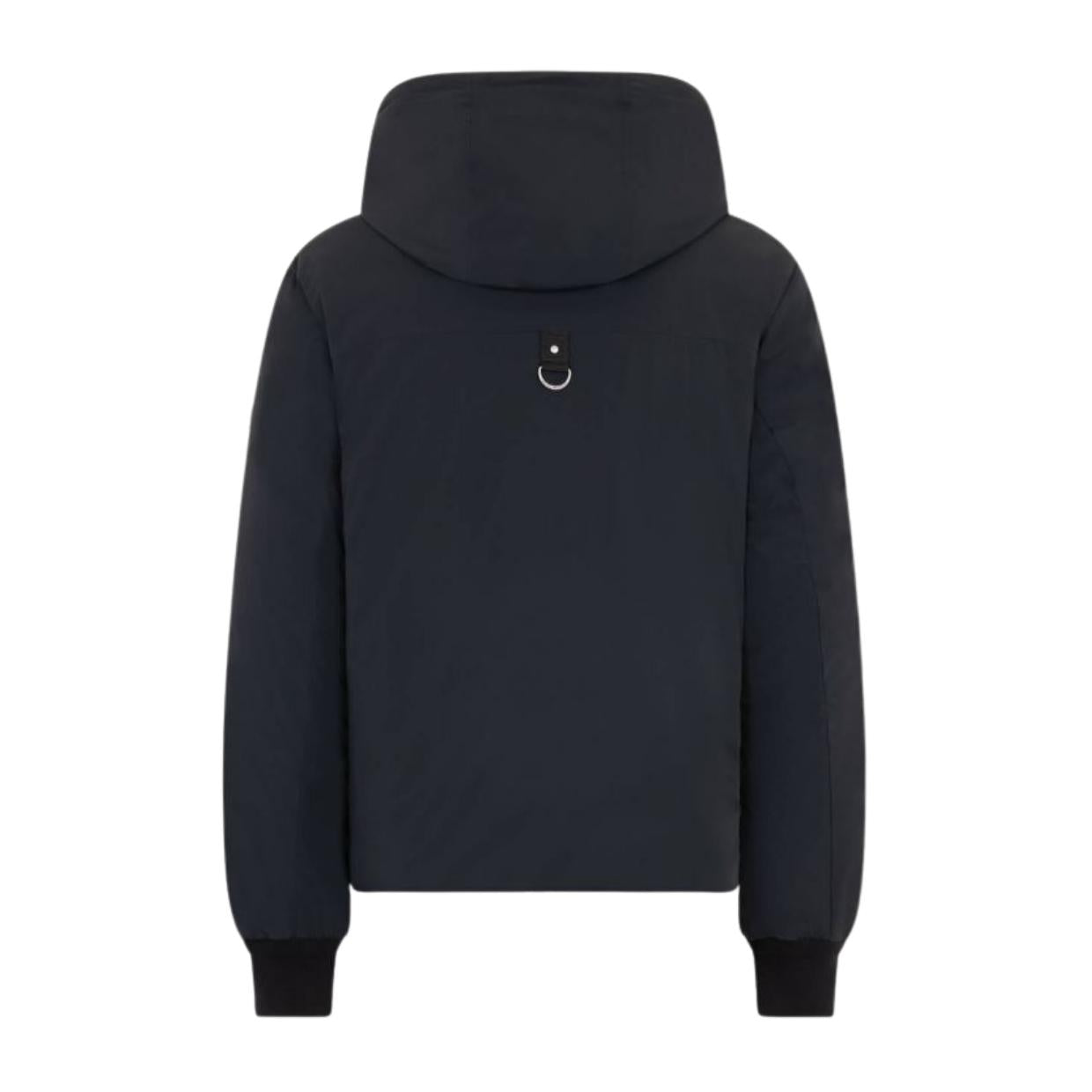 Moose Knuckles Northdale Black Hooded Jacket