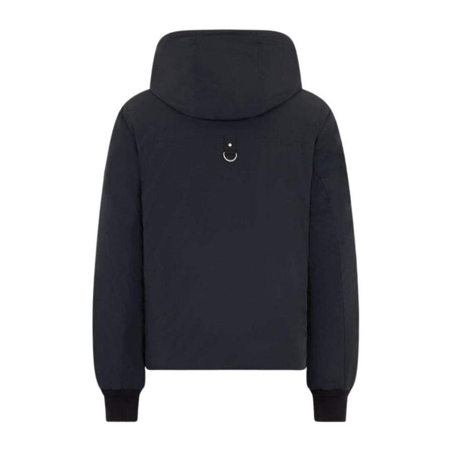 Moose Knuckles Northdale Black Hooded Jacket