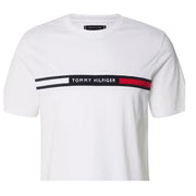 Tommy Hilfiger Logo Insert White T-Shirt